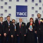 Пресс-конференция чемпионов и призёров чемпионата мира в ТАСС (18+)